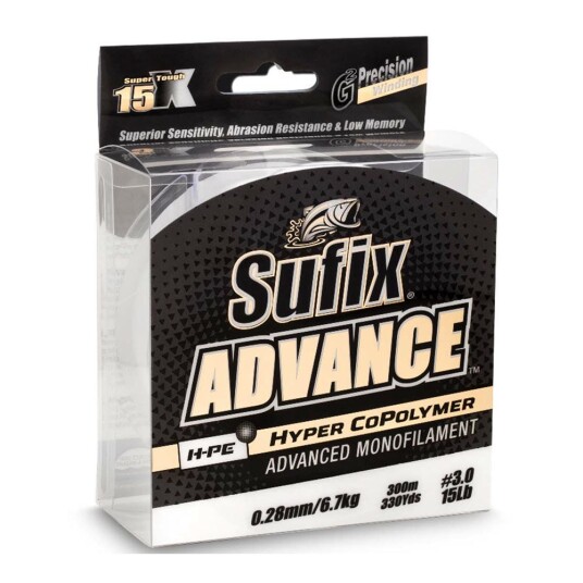 Sufix Advanced Clear sene, 250 meter - 0,50 mm