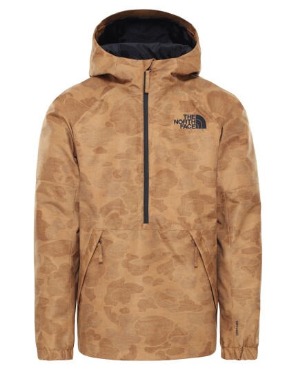 The North Face Up & Over Anorak M Timber Tan/CamoPort (Storlek S)