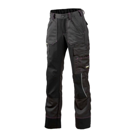 Dimex Dame Superstretch Pants, Svart/Mørkegrå, stk, SDM-6080 36