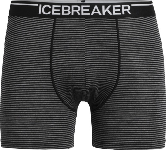 Icebreaker Men's Anatomica Boxers XL , Gritstone Heather