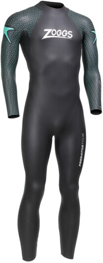 Zoggs Men's Preadator Tour FS Triathlon Wetsuit Black/Blue M