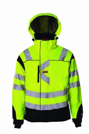 Strakofa Synlig Plus Skalljakke, kl.3 Unisex, Str. (US/ CA): XXXL, HiVis Gul