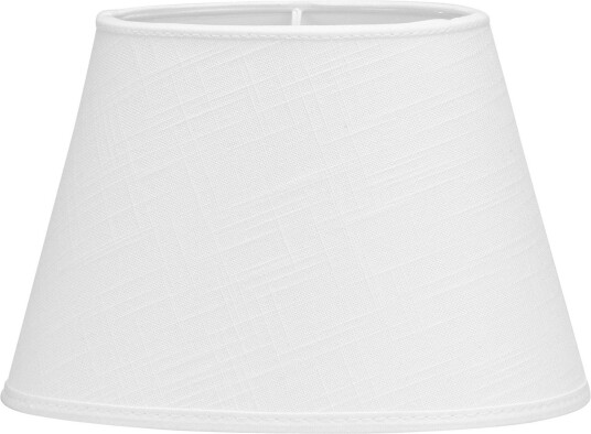 PR Home Oval lampeskjerm Lin classico hvit 30 cm