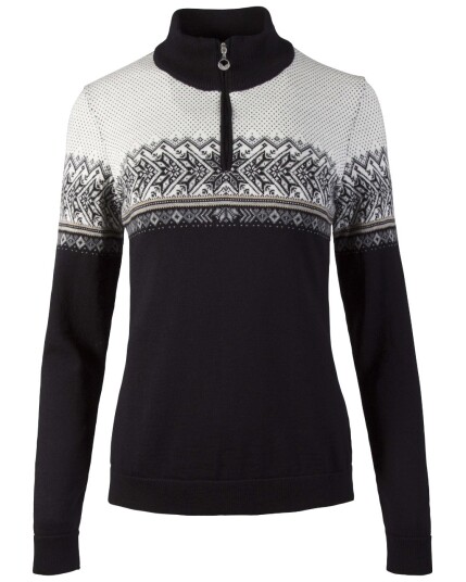 Dale Of Norway Hovden Sweater W Black/White (Storlek S)