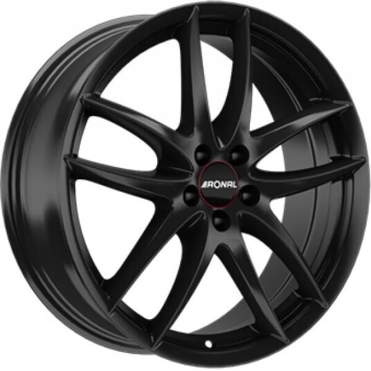 Ronal R46m Gloss Black 7x17 5x110 ET35 B65.1