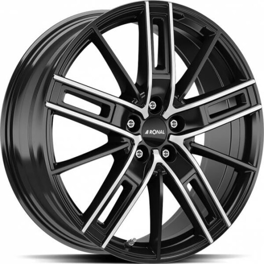 Ronal R67 Jet Black Front Cut 8.5x20 5x112 ET50 B66.6