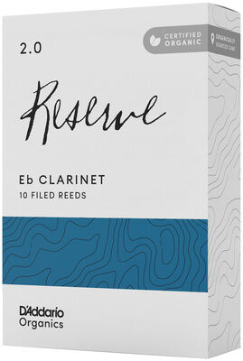 DAddario Woodwinds Organic Reserve Eb CLAR 2.0