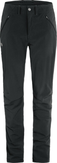 Fjellreven Women's Abisko Trail Stretch Trousers 40 Regular, Black