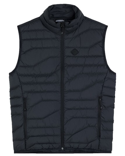 J.Lindeberg Cliff Light Down Vest M Black (Storlek XL)