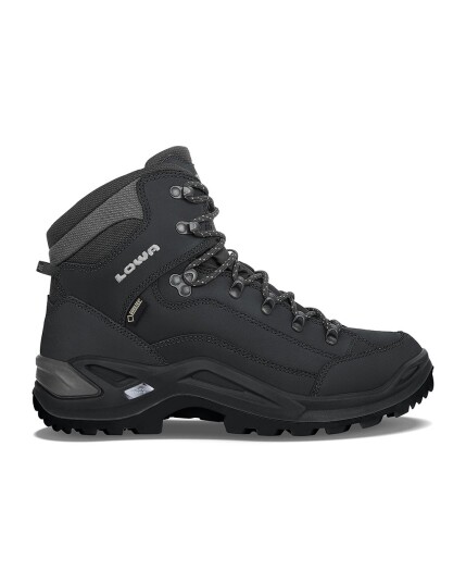 LOWA Renegade GTX Mid M Deep Black (Storlek 9 UK)