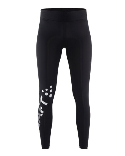 Craft Delta 2.0 Warm Long Tights W Black/Silver Reflective (Storlek XS)