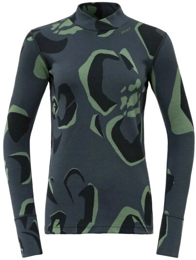 Devold Camoflower Merino 230 Shirt Dame Night XS