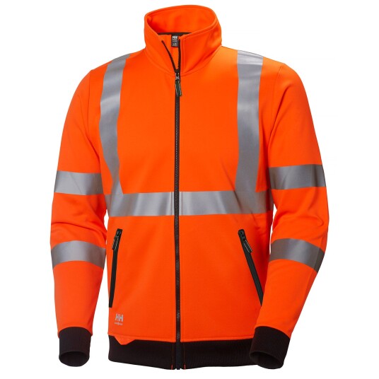 HH Workwear Workwear Helly Hansen Addvis Hi Vis Overdel Med Glidelås Oransje XL