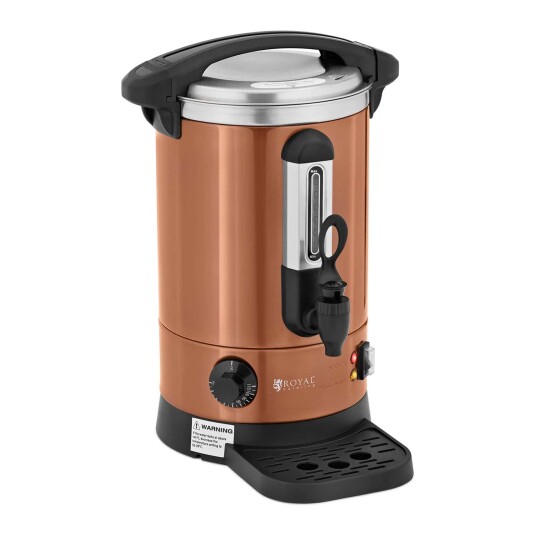 Royal Catering Vannkoker - 6,1 L - 1500 W - oransje 10012462