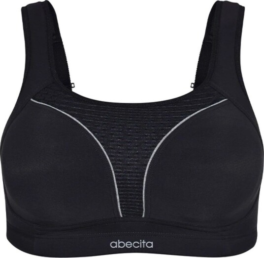 Abecita Women's Dynamic Sport Bra G 80, Black