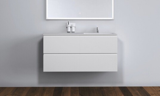 Copenhagen Bath Malmø Servantskap 120 120x45x60 cm med servant Hvit Matt