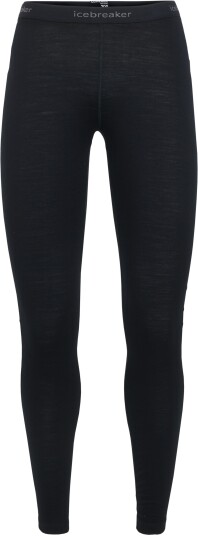 Icebreaker 200 Oasis Leggings Dame Black S