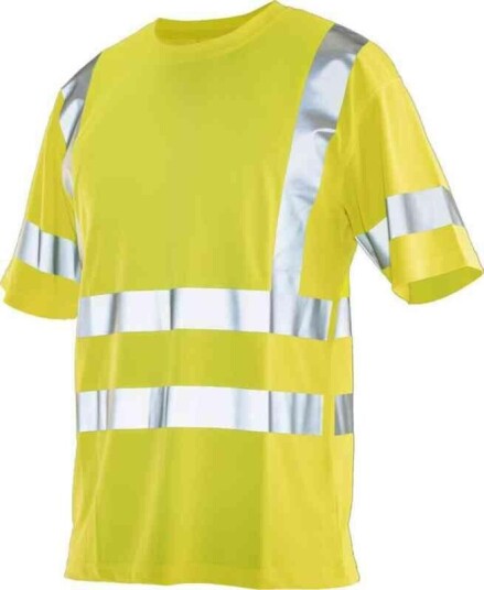 Jobman 5591 T-skjorte, HiVis kl 2/3 Unisex, Str. (US/ CA): S, HiVis Gul