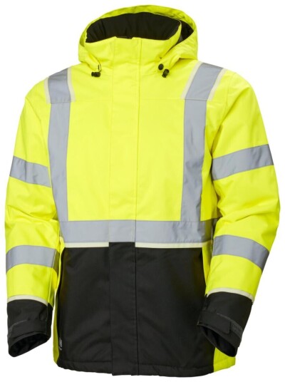 HH UC-ME Vinterjakke, HiVis kl. 3 Mann, Str. L, HiVis Gul/Sort