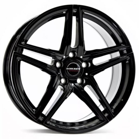 Borbet Xr Black Glossy 8x17 5x120 ET30 B72.6