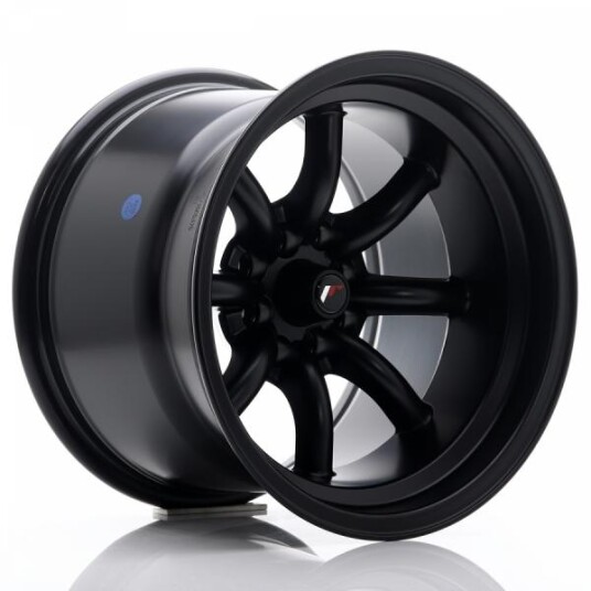 Japan Racing Jr19 Matt Black 10.5x15 4x100 ET-32 B73.1