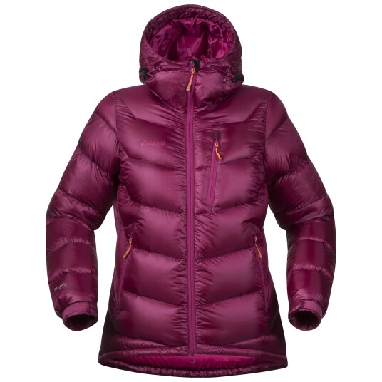 Bergans Memurutind Down Lady Jacket Dusty Cerise/Cerise/Pumpkin (Storlek XL)