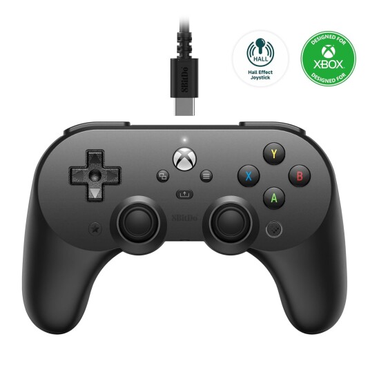 8BitDo Pro 2 Wired Xbox Gamepad Black