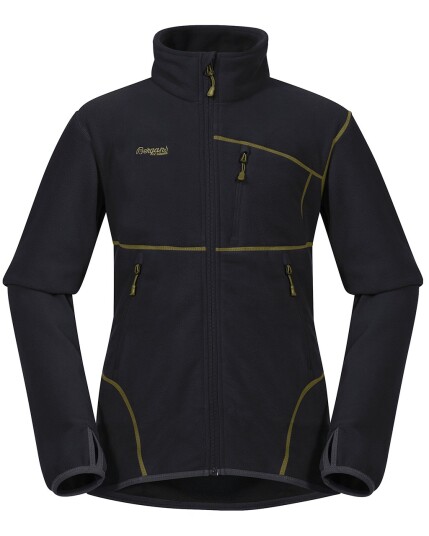 Bergans Runde Youth Jacket Solid Charcoal/Waxed Yellow (Storlek 140)