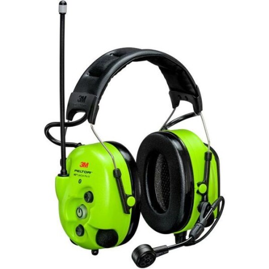 3M Peltor WS LiteCom III Hørselvern med issebøyle, Bluetooth, Hi-Viz