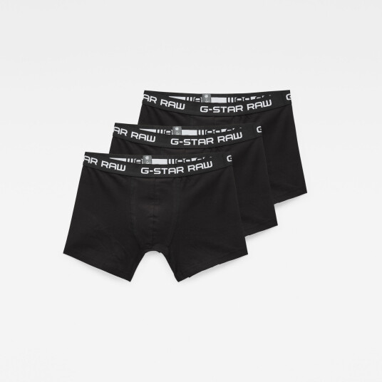 G-Star RAW Classic Trunks 3-Pack - Black - Men S Black male