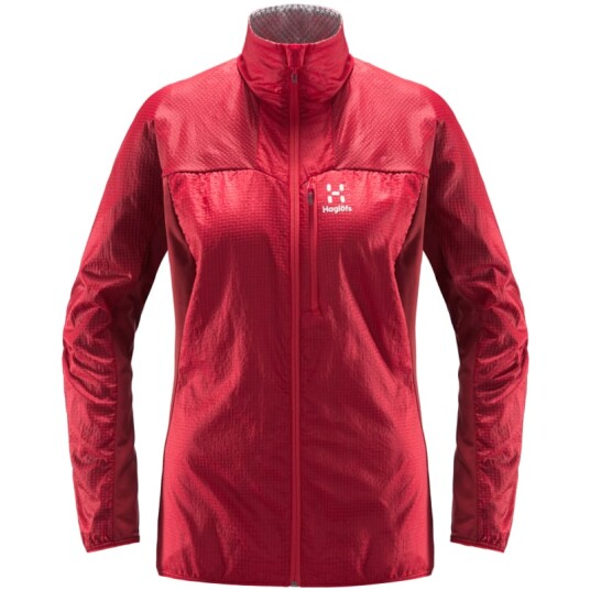 Haglöfs Summit Hybrid Jacket Women XS, Hibiscus Red/Brick Red