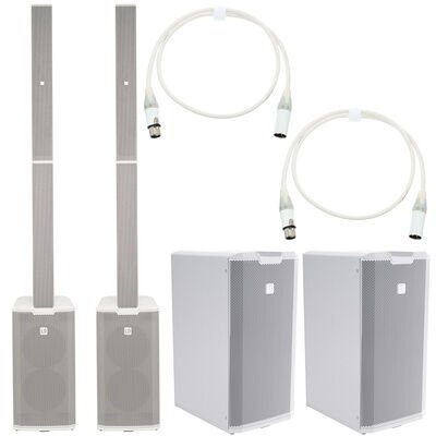 LD Systems Maui 11 G3 White Power Bundle