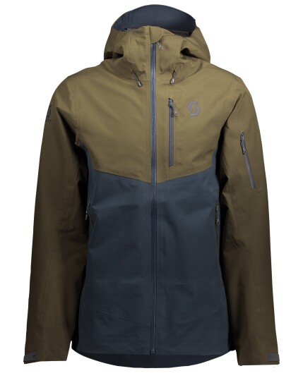 Scott Explorair 3L Jacket M Earth Brown/Dark Blue (Storlek S)