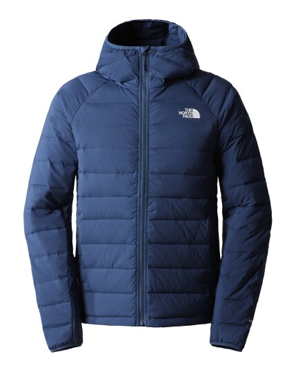 The North Face Belleview Stretch Down Hoodie M Shady Blue (Storlek XL)