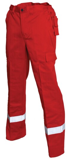 Bulldog 5018 Flame Retardant, Reflective Trousers, Red, 1 Piece, SBD-5018-1 64