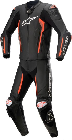 Alpinestars Missile V2 Todelt motorsykkel skinndrakt 46 Svart Rød