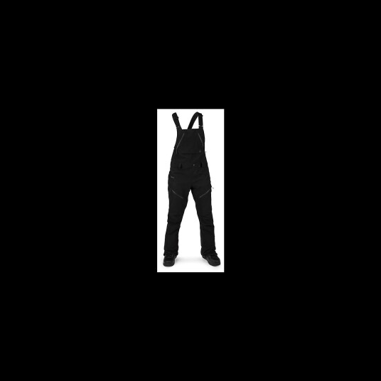 Volcom Elm Stretch Gore Bib Overall Black - S