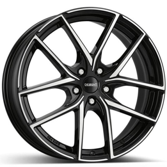 Dezent To Black Polished 7x17 5x112 ET47 B66.6