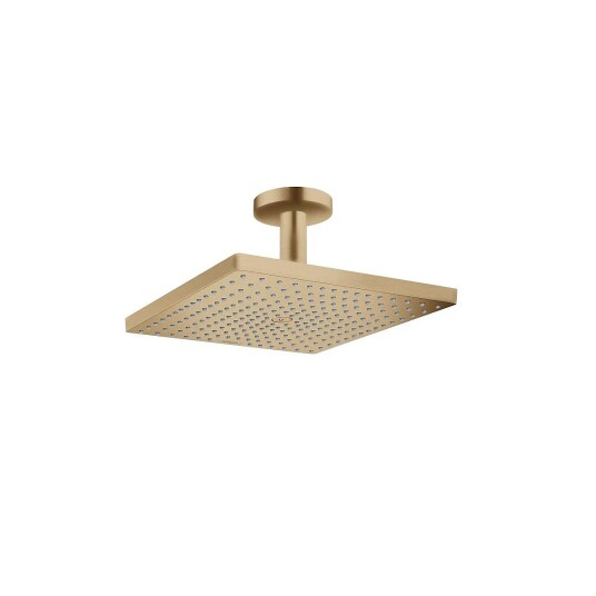 Hansgrohe Raindance E 300 Air 1jet 300x300 mm, Børstet Bronse