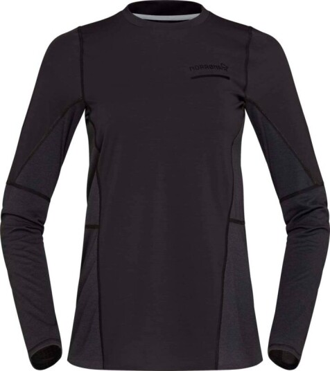 Norr?na Women's Senja Equaliser Lightweight Long Sleeve Sort XS Woman