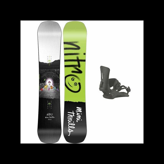 Nitro Mini Thrills m/binding Freestyle - Barn