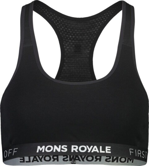 Mons Royale Women's Sierra Sports Bra Sort XL Woman