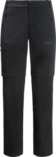 Jack Wolfskin Men's Glastal Zip Away Pants Sort 46 Man