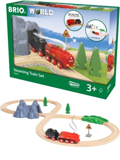 Brio World Togbane Damplokomotiv 36017