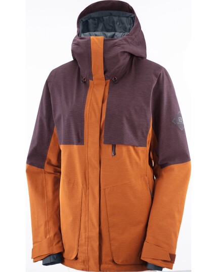 Salomon Proof Lt Insulated Jacket W Umber (Storlek L)