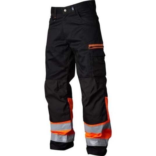 Vidar Workwear V500552C058 Midjebukse oransje/svart C58