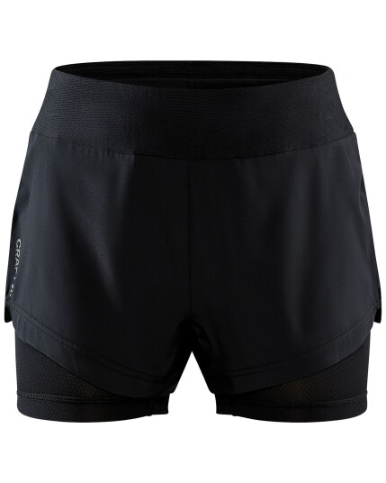 Craft Adv Essence 2-In-1 Shorts W Black (Storlek XS)