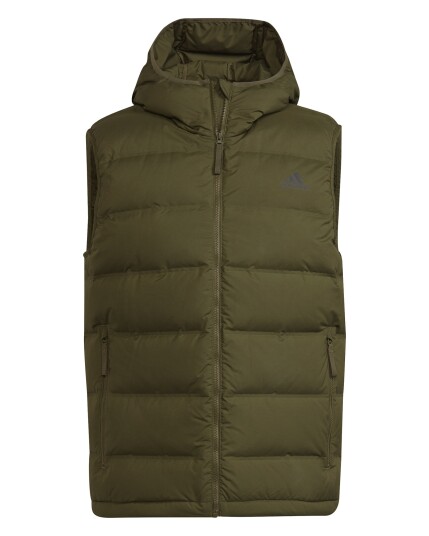 Adidas Helionic Hooded Down Vest M Focoli (Storlek S)