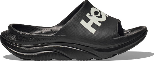 Hoka Unisex Ora Athletic Slide Black/White M34 2/3/W36