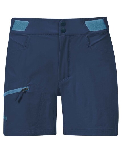 Bergans Cecilie Mtn Softshell Shorts W Deep Sea Blue/Solid Dark Grey (Storlek M)